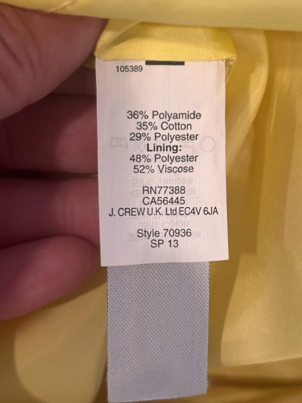J.Crew Collection yellow neon tweed sleeveless dress size 00